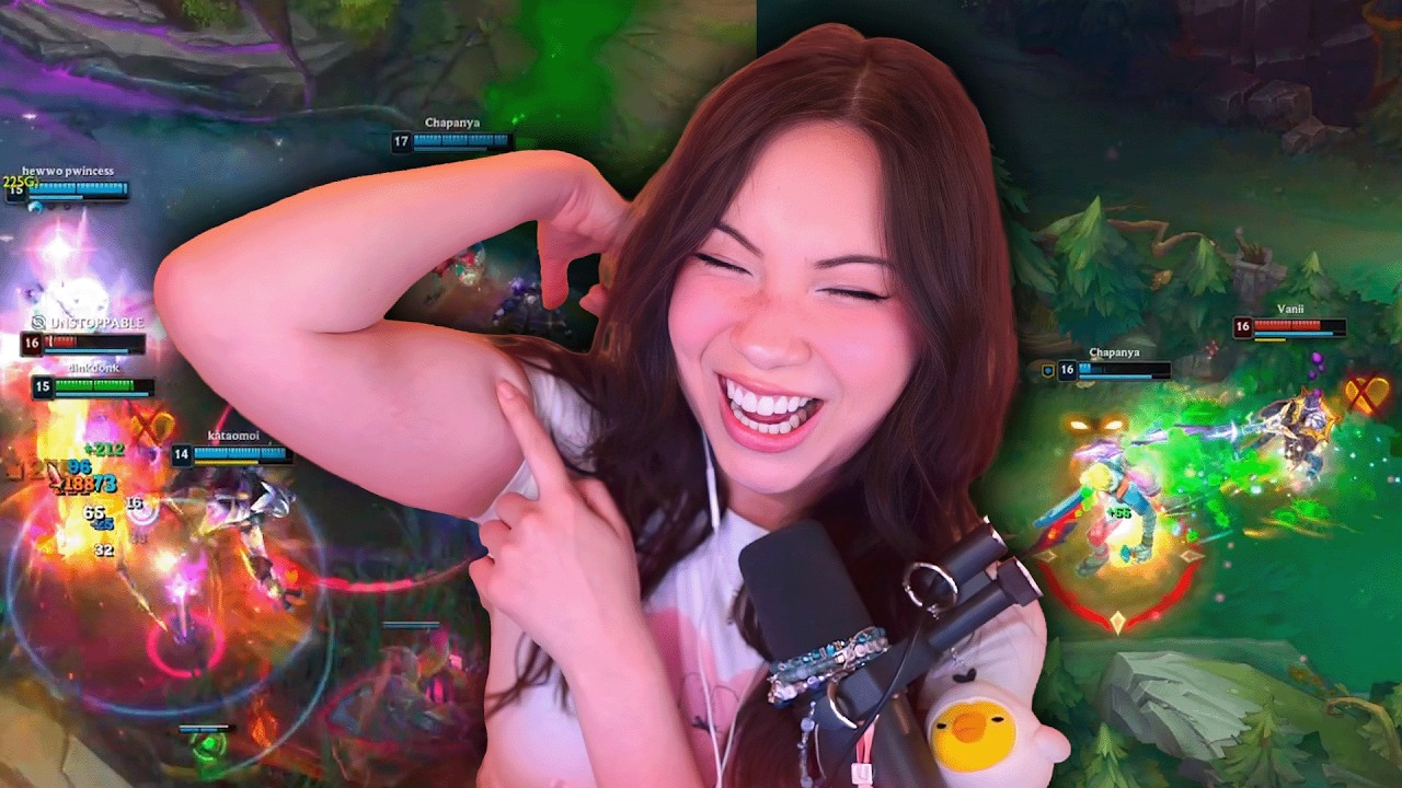 League with friends!