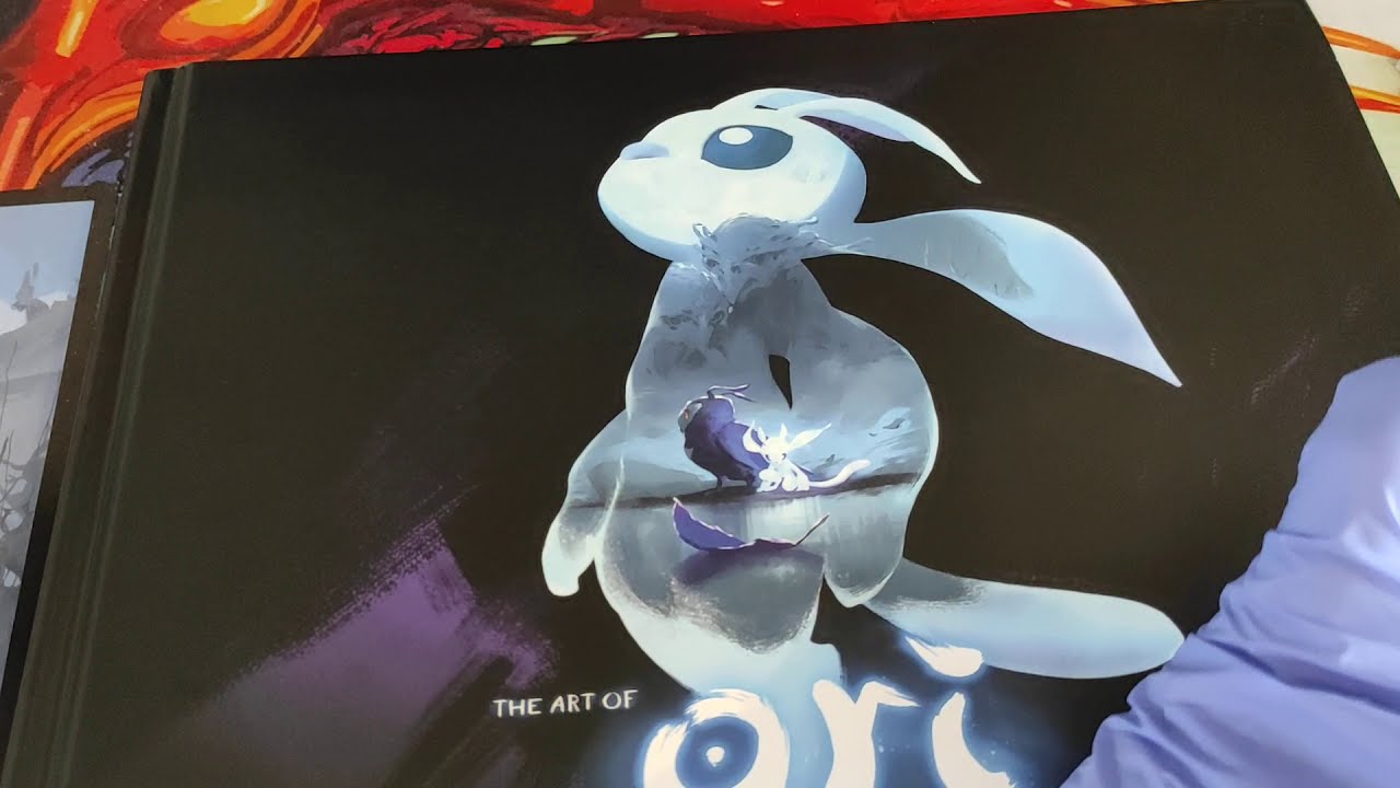 Like, Ori and the will of the wisps art book