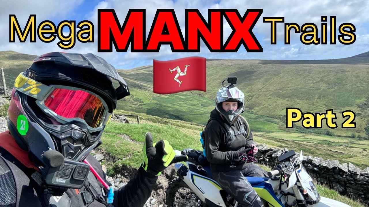 “We Got Attacked by Brambles! 🏍️ Isle of Man Enduro Part 2”