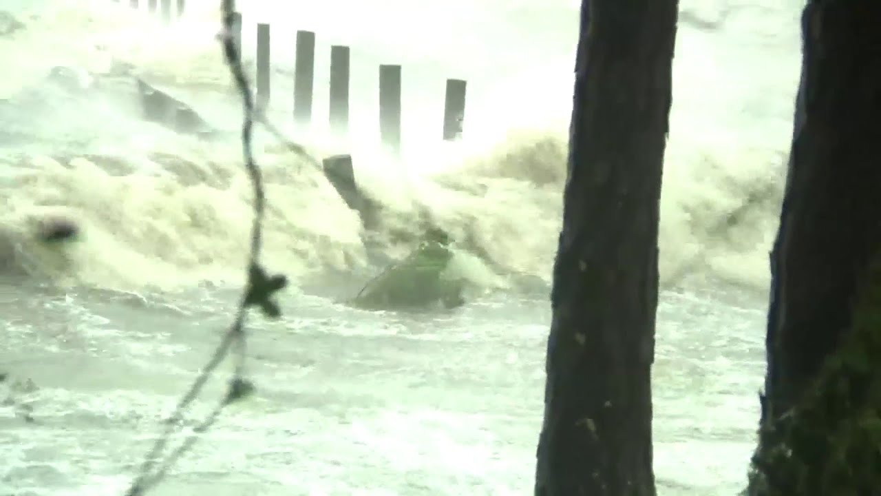 Terrell Forney feeling effects of Hurricane Michael in Apalachicola