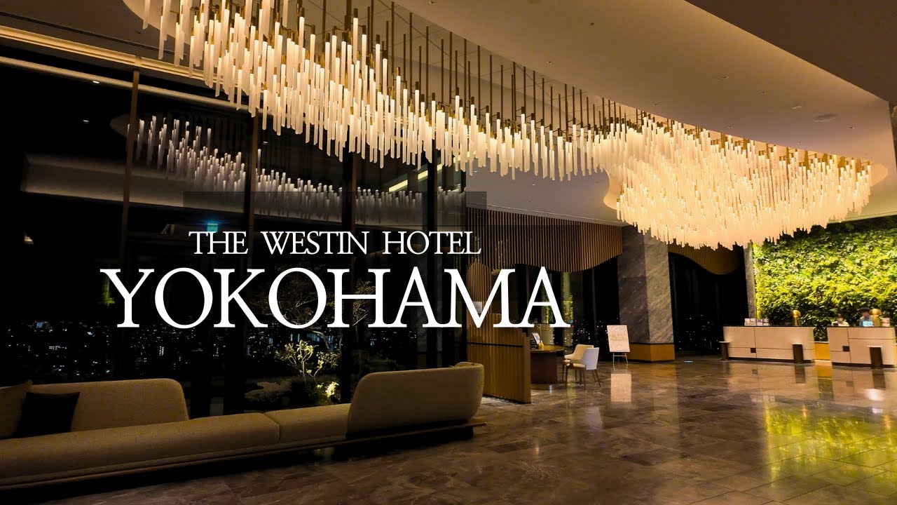 【横浜vlog】ウェスティンホテルに無料宿泊。おしゃれで贅沢に過ごせるみなとみらいのTHE WESTIN YOKOHAMAの魅力をご紹介。近くのcafeも行って来ました｜yokohama｜4K｜
