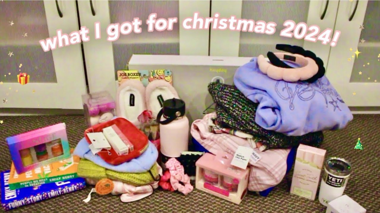 WHAT I GOT FOR CHRISTMAS HAUL 2024! | ag4liife