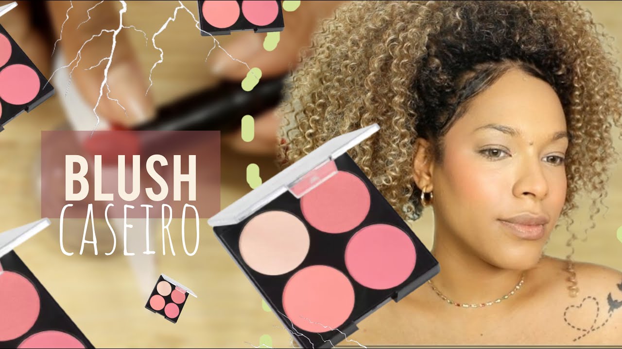 FIZ BLUSH COM APENAS 2 INGREDIENTES