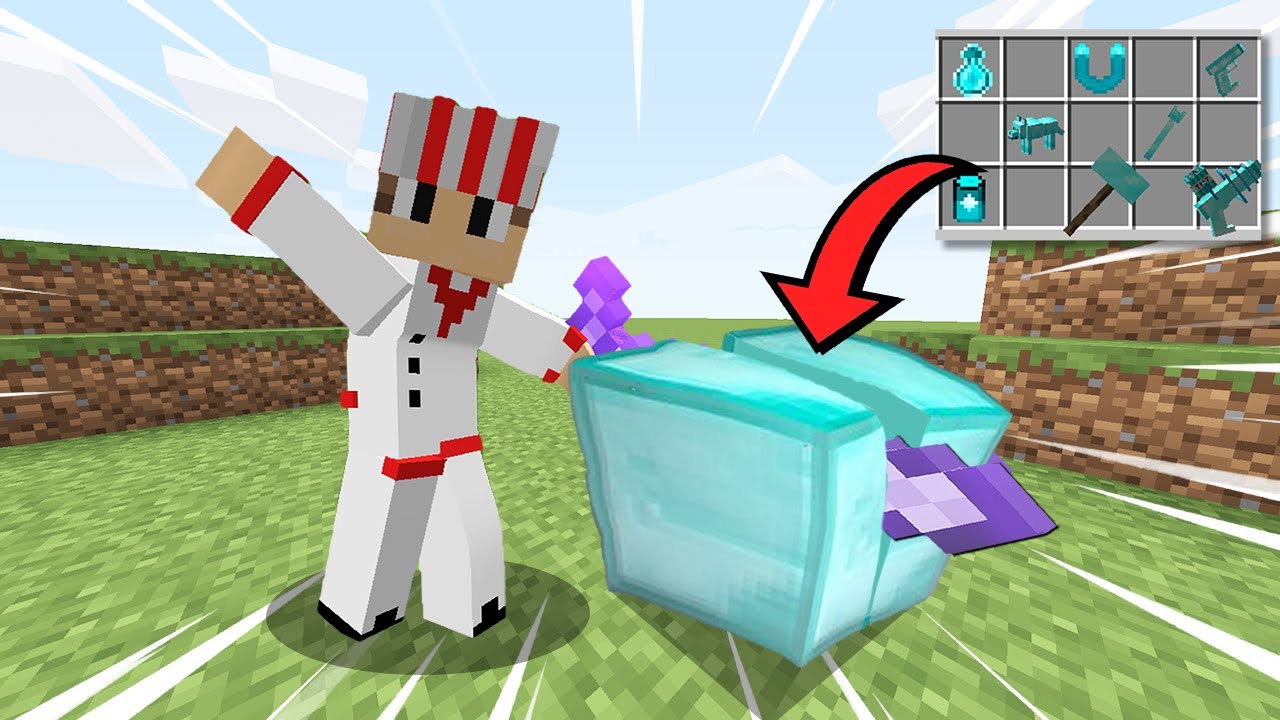 AKU BISA MEMBELAH BLOCK DI MINECRAFT & MENDAPATKAN ITEM OP!!