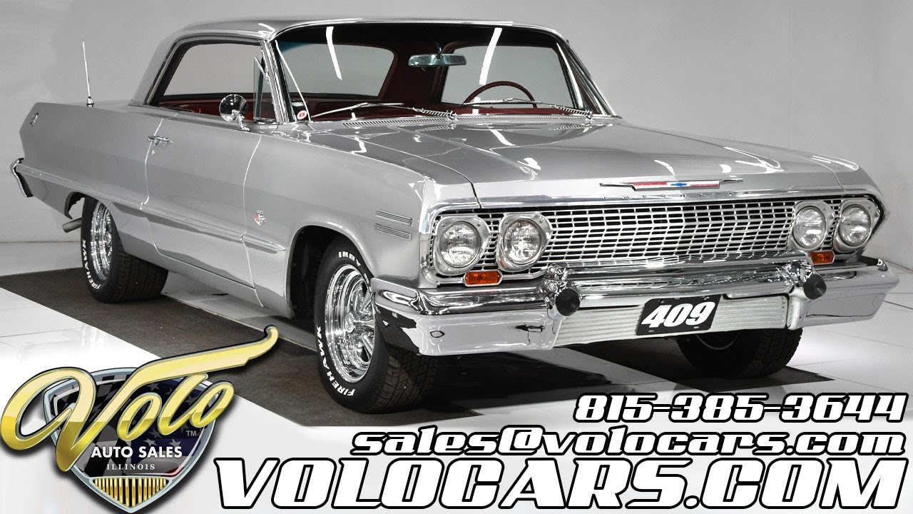 Chevrolet Impala SS 409 1963 года продаётся в Volo Auto Museum (V18906)