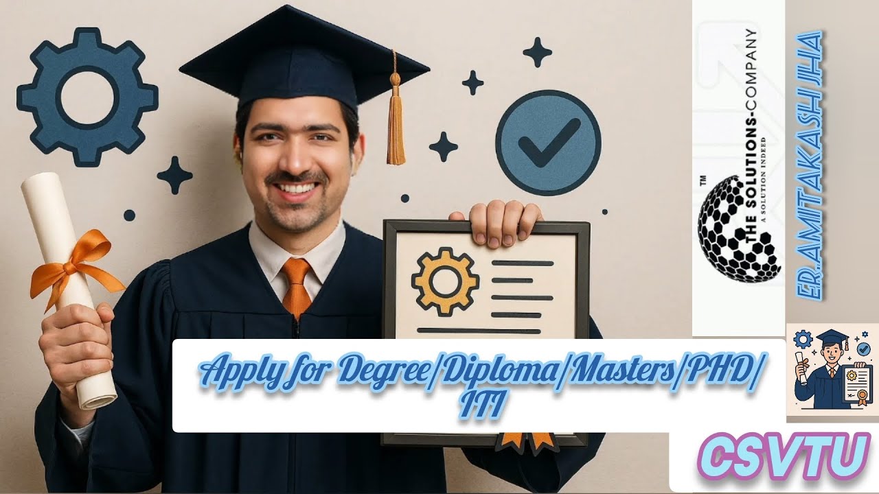Apply for Any Degree | TSC Team Guidance on CSVTU Process