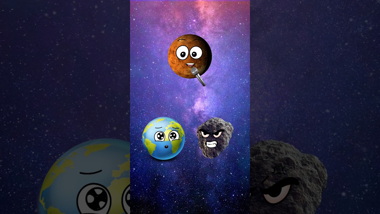 Asteroid ने दी Earth को खुली चुनौती 😱 | Space Cartoon Story