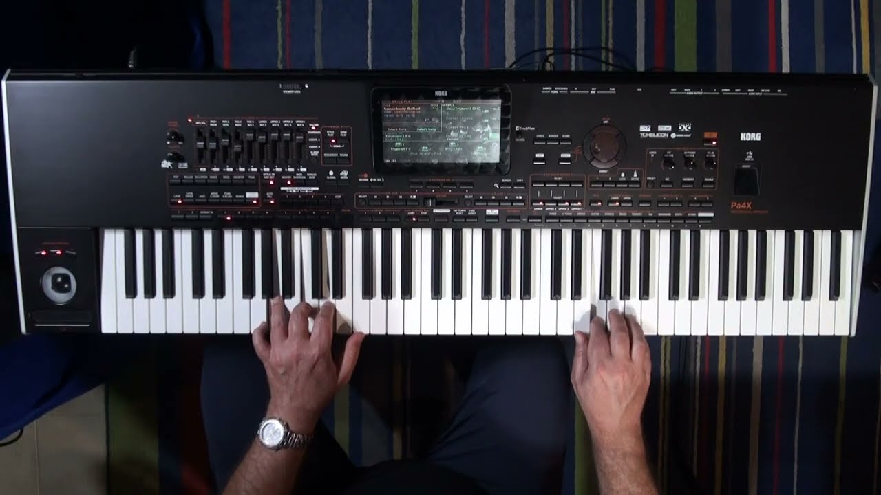KORG Pa4X Style Preset Show