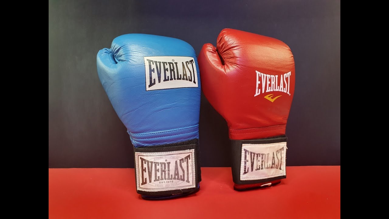 Old School Everlast Boxing Gloves-Review.-Обзор винтажных боксерских перчаток старой школы Эверласт.