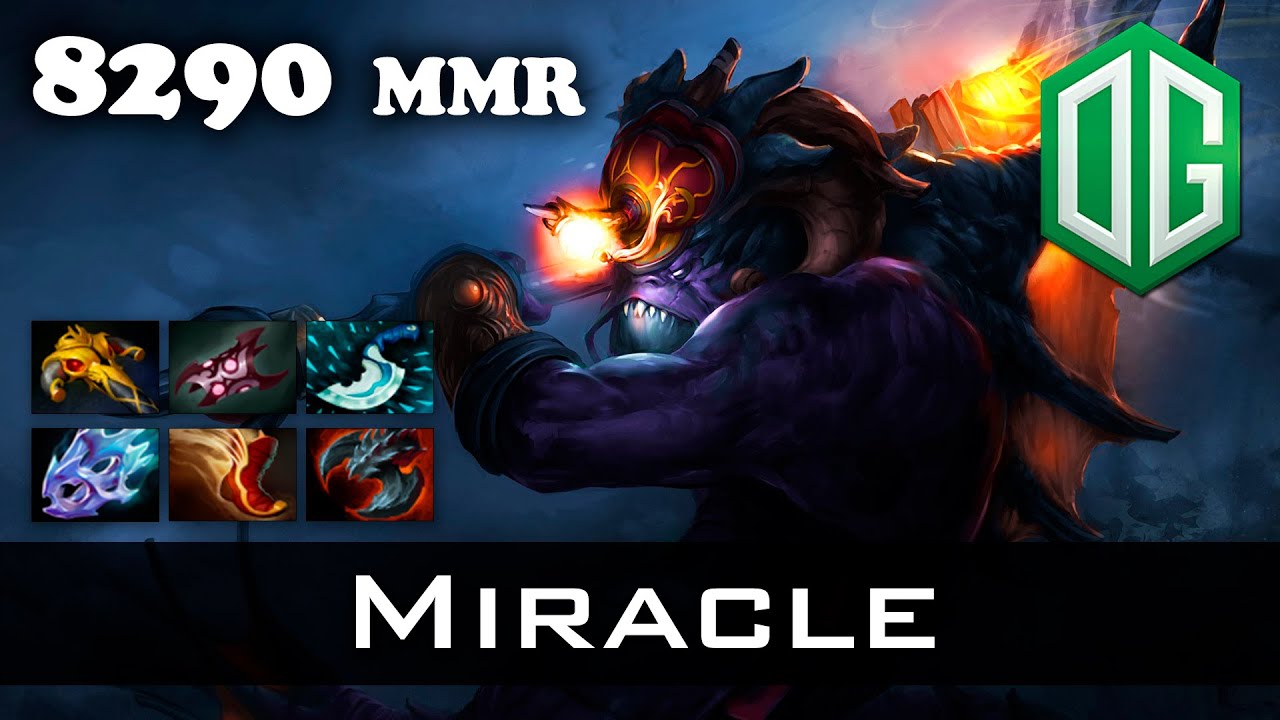 Dota 2 - Miracle Slardar - 8290 MMR Ranked Match