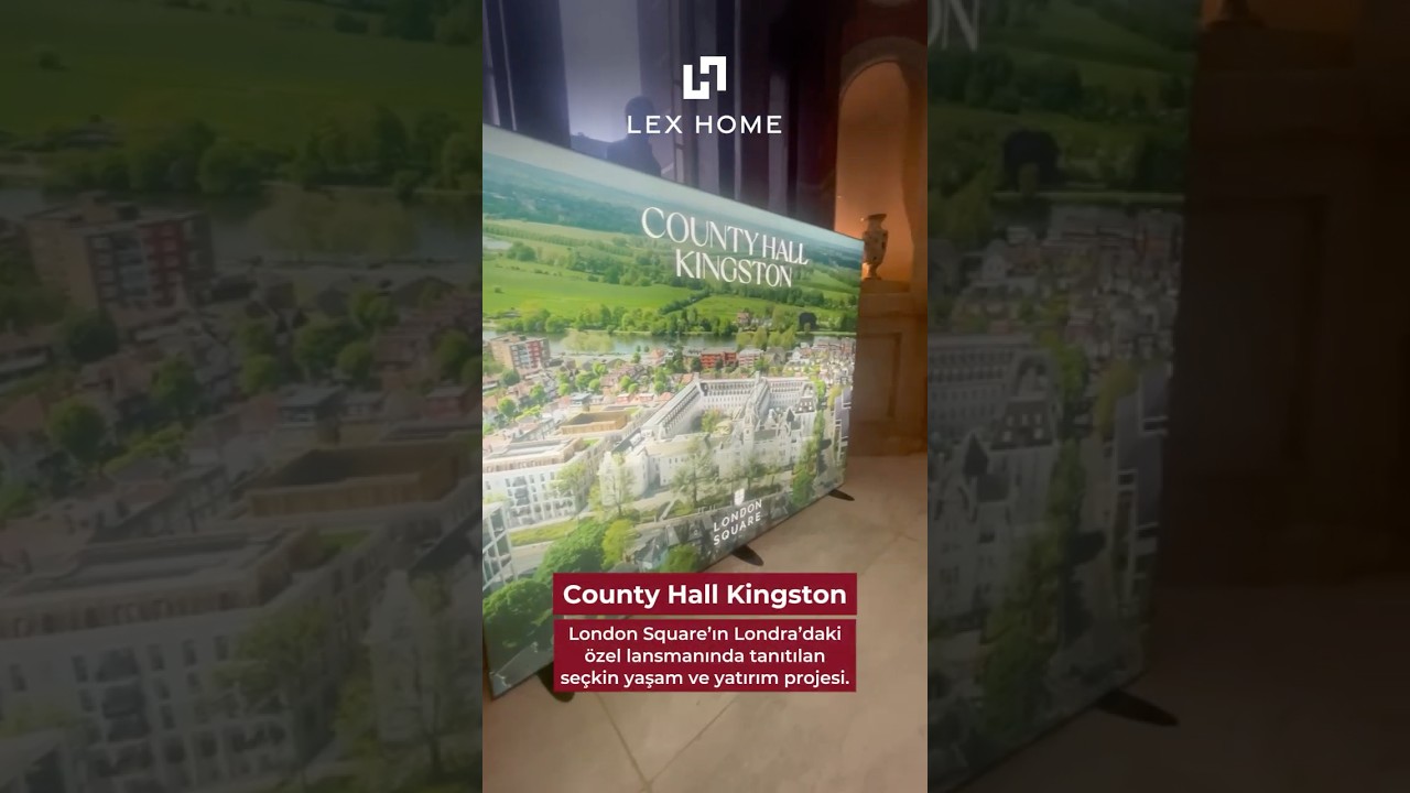 County Hall Kingston | London Square Lansmanı ✨