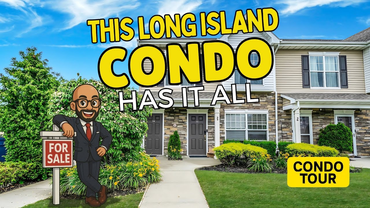 Inside This $469,999 Long Island Condo in a Gated Community | Foxgate at Islip Full Tour
