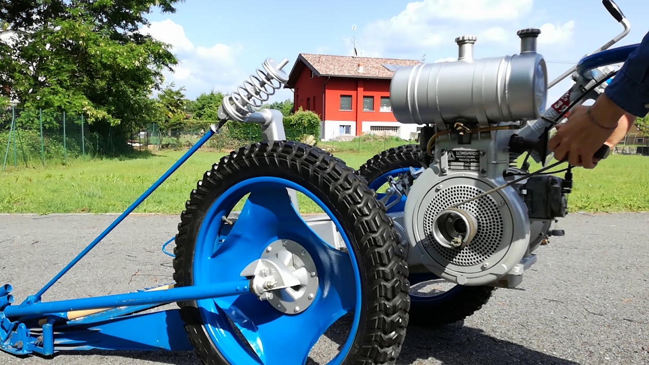Avviamento Motofalciatrice BCS 256 (1956)