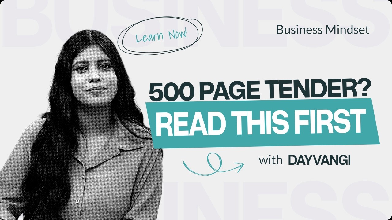 How to Read a 500 Page Tender in 10 Minutes | AI For Tender Analysis