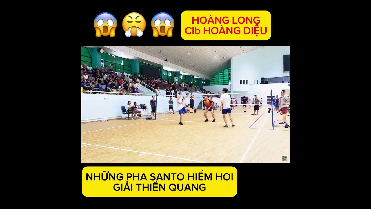 Những pha SANTO hiếm hoi trong giải Thiền Quang| Huy Sang Do #shuttlecock #jianzi #shorts #giaidau