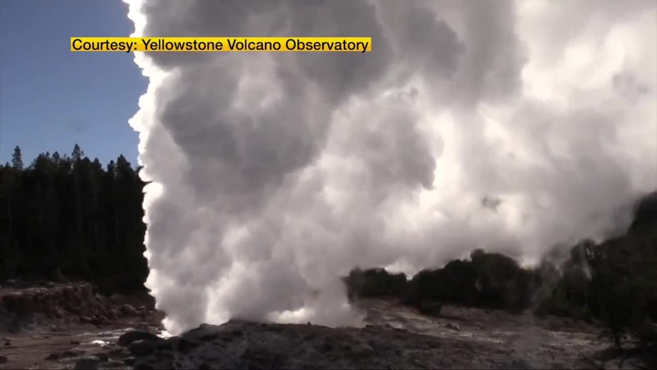 Steamboat Geyser sets another record with 32nd eruption