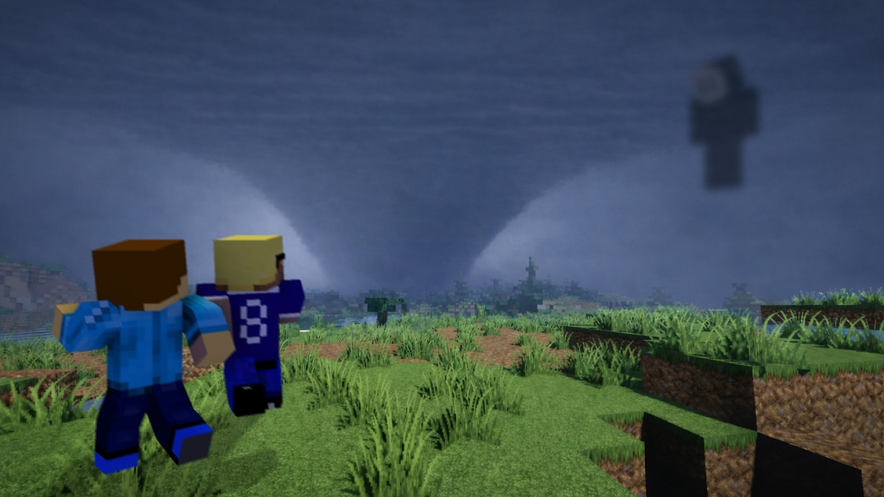 Can We Survive the DEADLIEST Tornadoes in Minecraft?