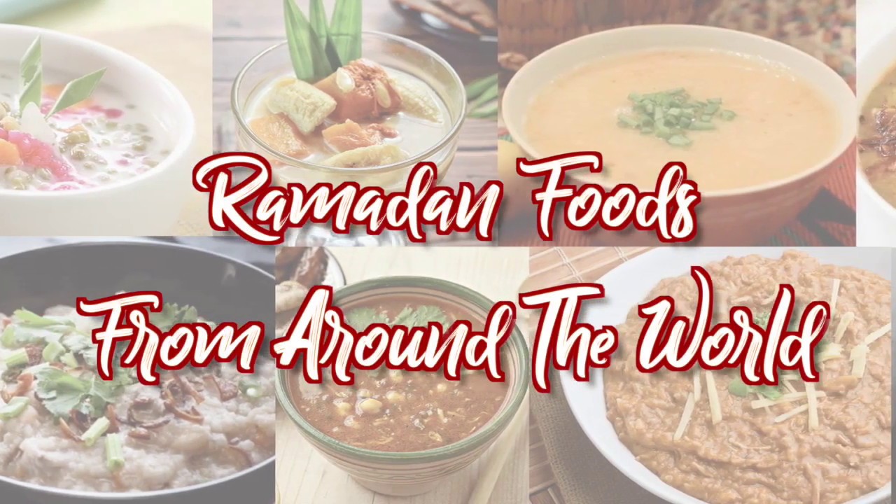 An International Guide to the Drinks and Soups of Ramadan