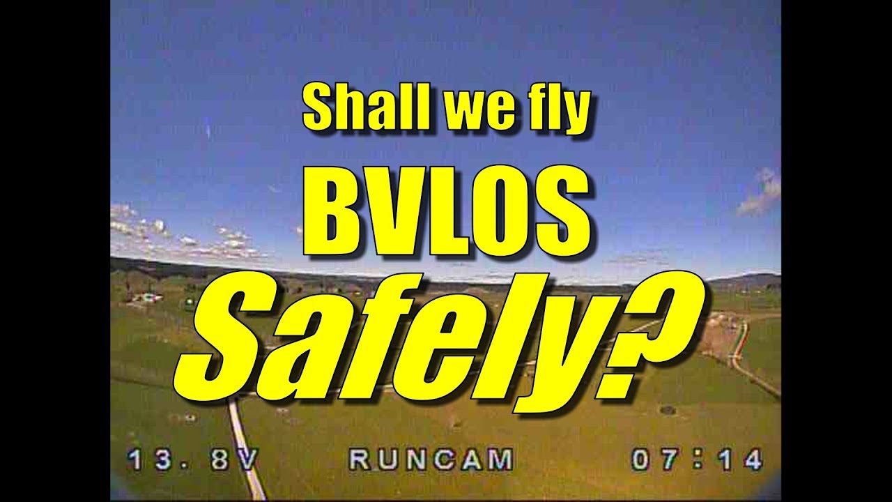 How to SAFELY fly an RC plane beyond visual line of sight (part 0)