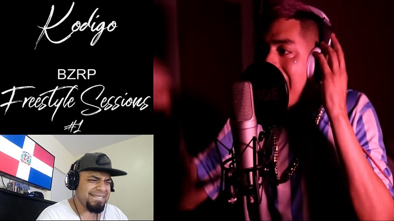 KODIGO || BZRP Freestyle Session #1| DOMINICANO REACCIONA