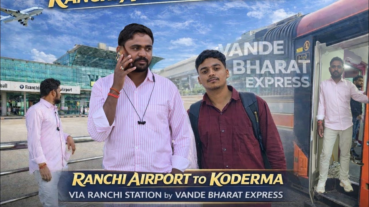 वंदे भारत में पहला सफ़र… bana यादगार सफ़र 😍