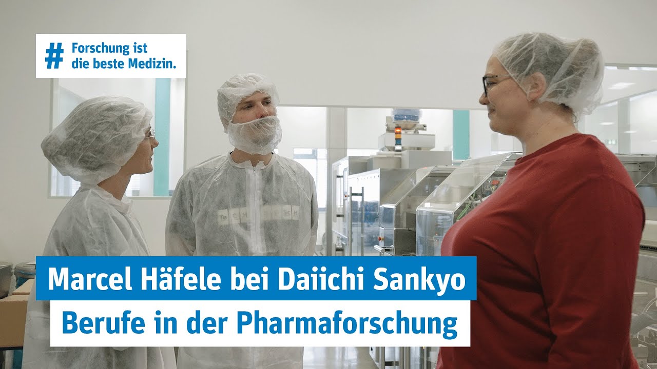 Jobs@Pharma: Wie ein Medikament verpackt wird – zu Besuch bei Daiichi Sankyo