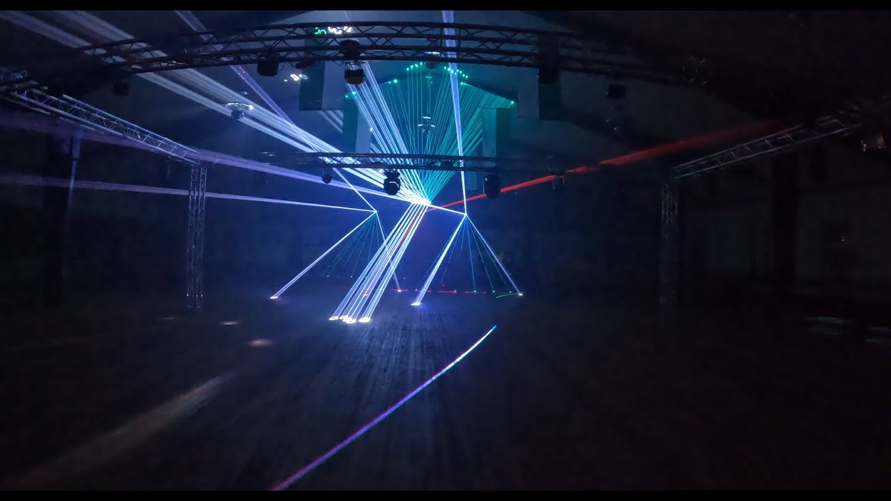 Lasershow zum Song 
