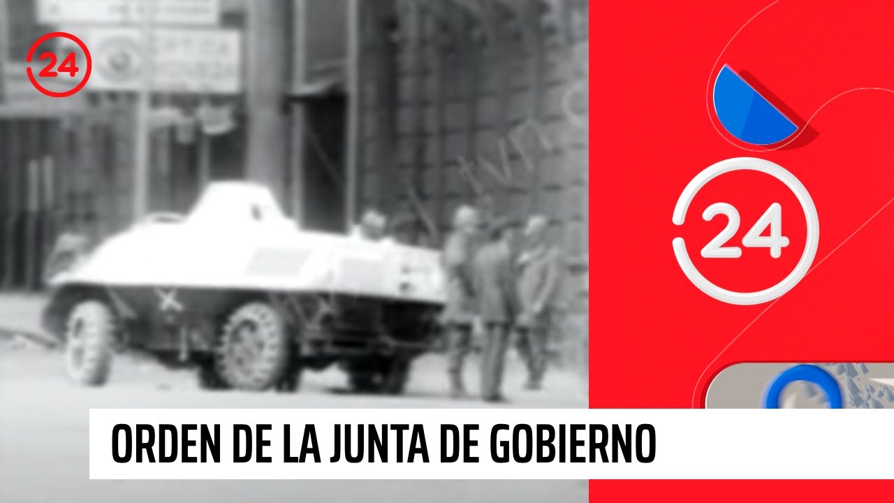 Orden de la Junta de Gobierno | 24 Horas TVN Chile