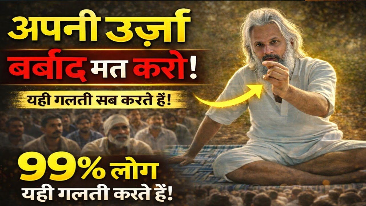 🤱अपने शरीर की ऊर्जा को सोच-समझकर खर्च करें |🤱अपनी ऊर्जा हर किसी पर खर्च मत करो | 🌄#आत्मज्ञान 