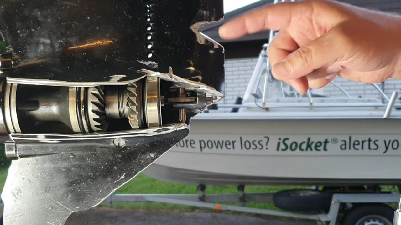 Как работает нижний блок Mercury (редуктор подвесного мотора)