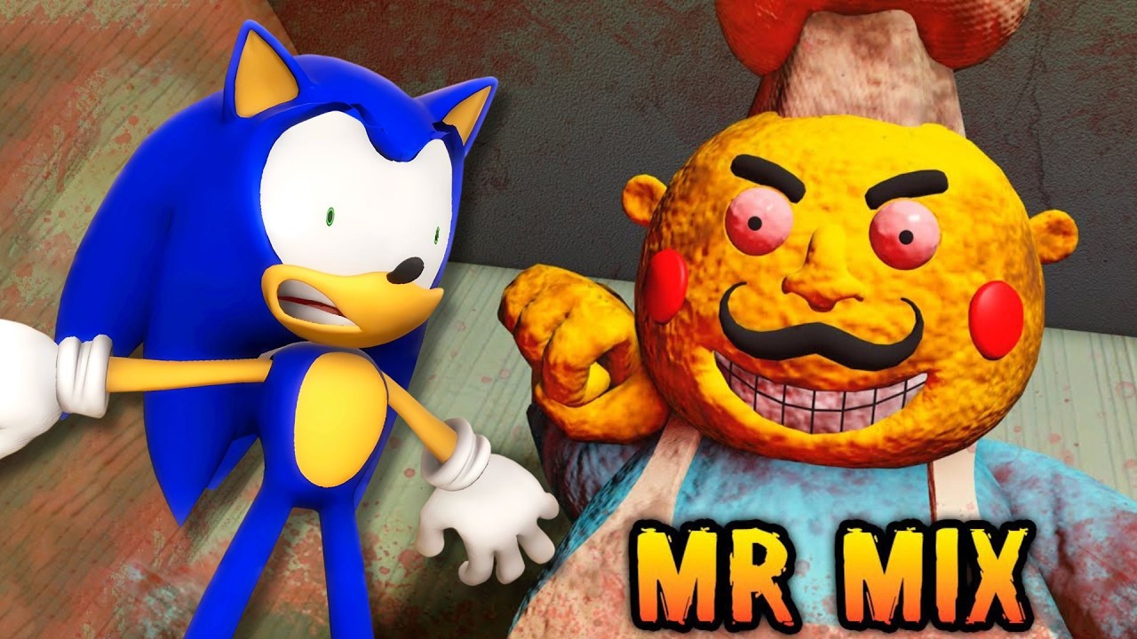 Sonic Plays MR.MIX (ROBLOX)