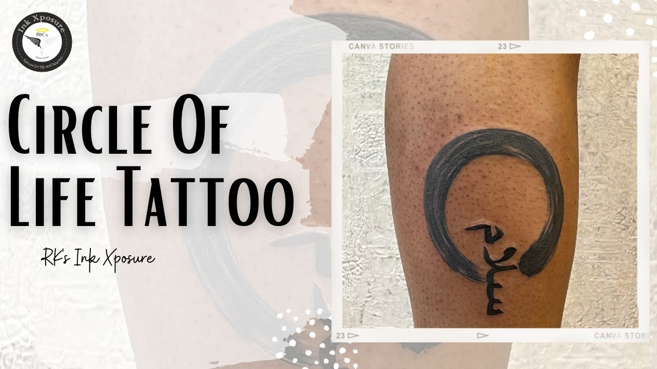 Circle Of Life Tattoo @RK's Ink Xposure |Award Winning Tattoo Artist, Goa.