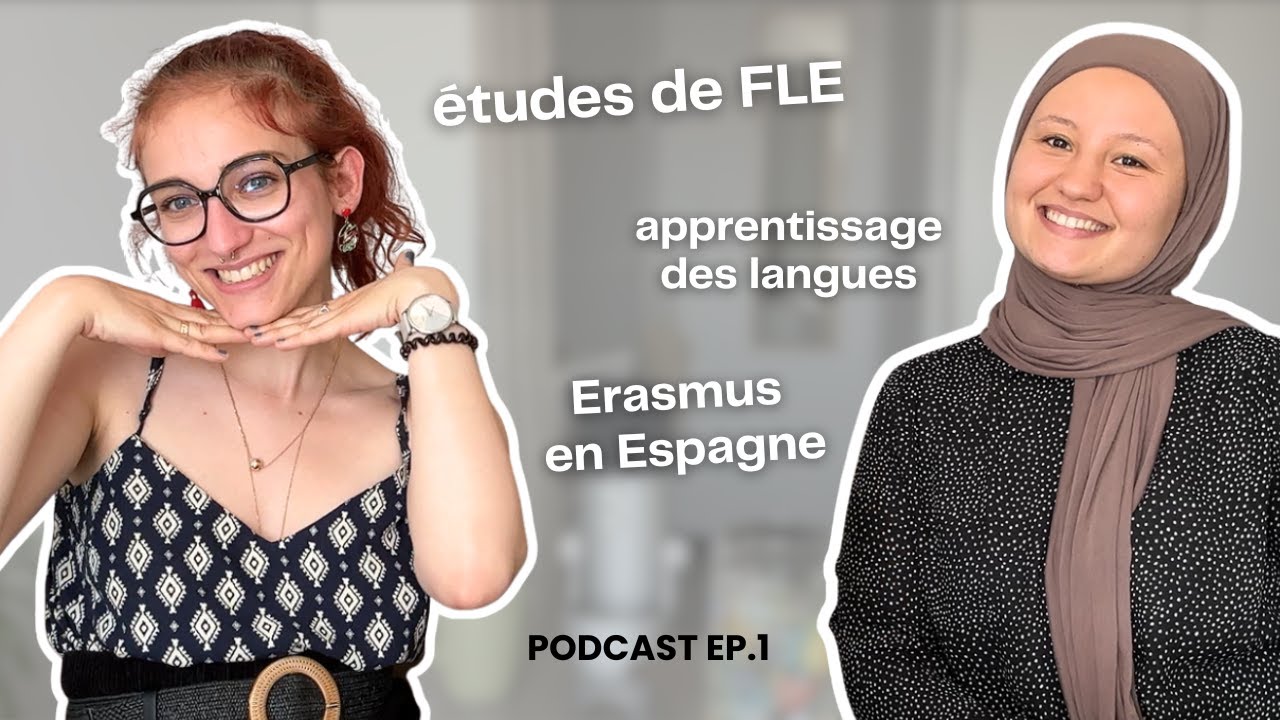 premières expériences en FLE, apprentissage des langues, 1 an en Espagne... | avec Maëva