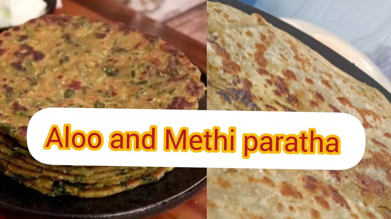 How to make Aloo Methi paratha ☕🥘//full recipe Allo methi||delicious breakfast||