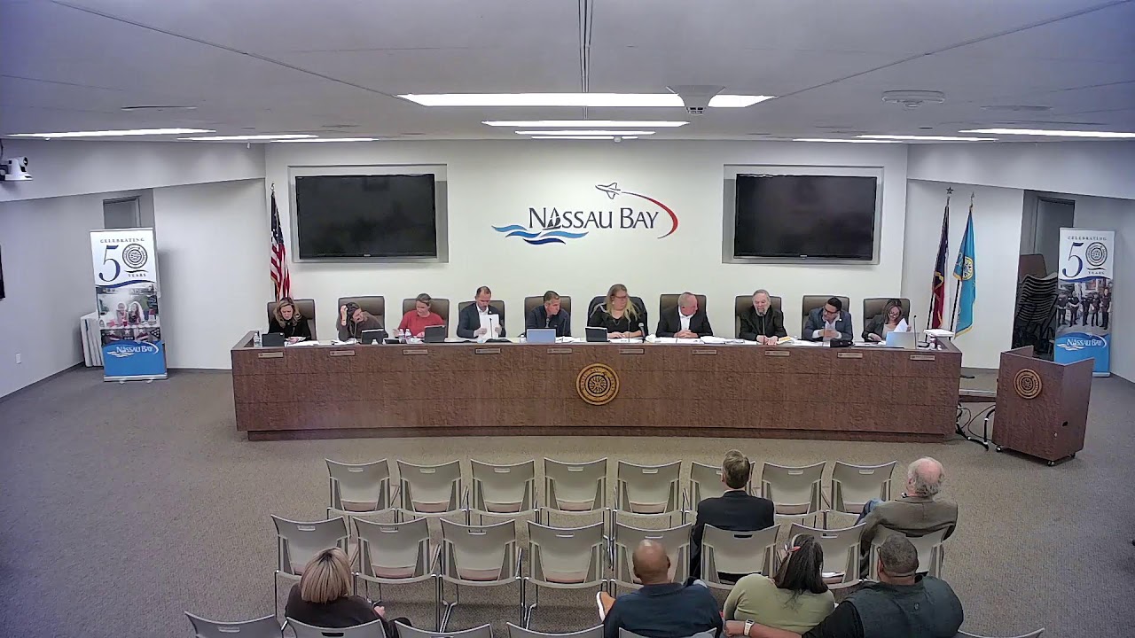 Nassau Bay Council Meeting