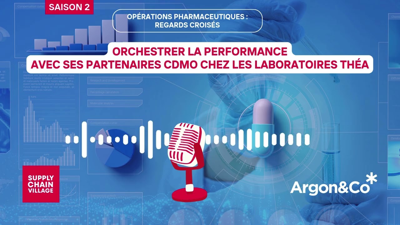 Orchestrer la performance avec ses partenaires CDMO chez les Laboratoires Théa | Podcast Argon & Co