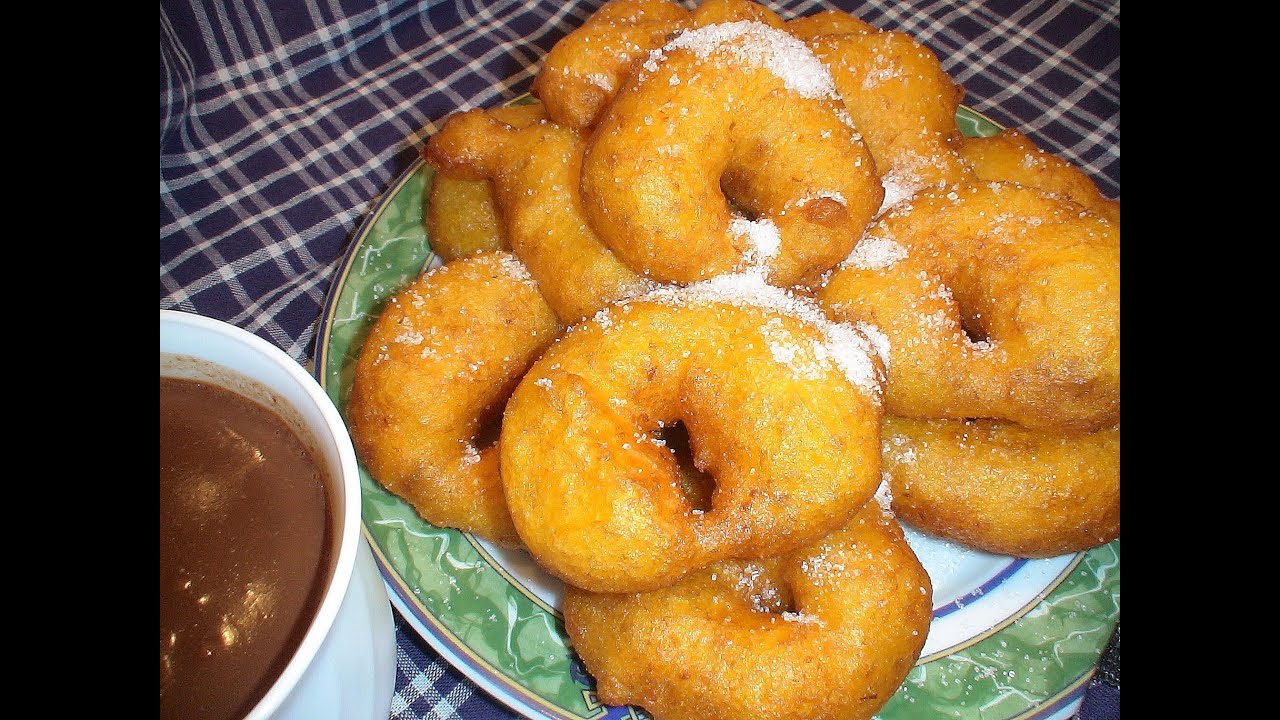 Receta buñuelos de calabaza típicos valencianos. Loli Domínguez - Recetas de cocina, paso a paso