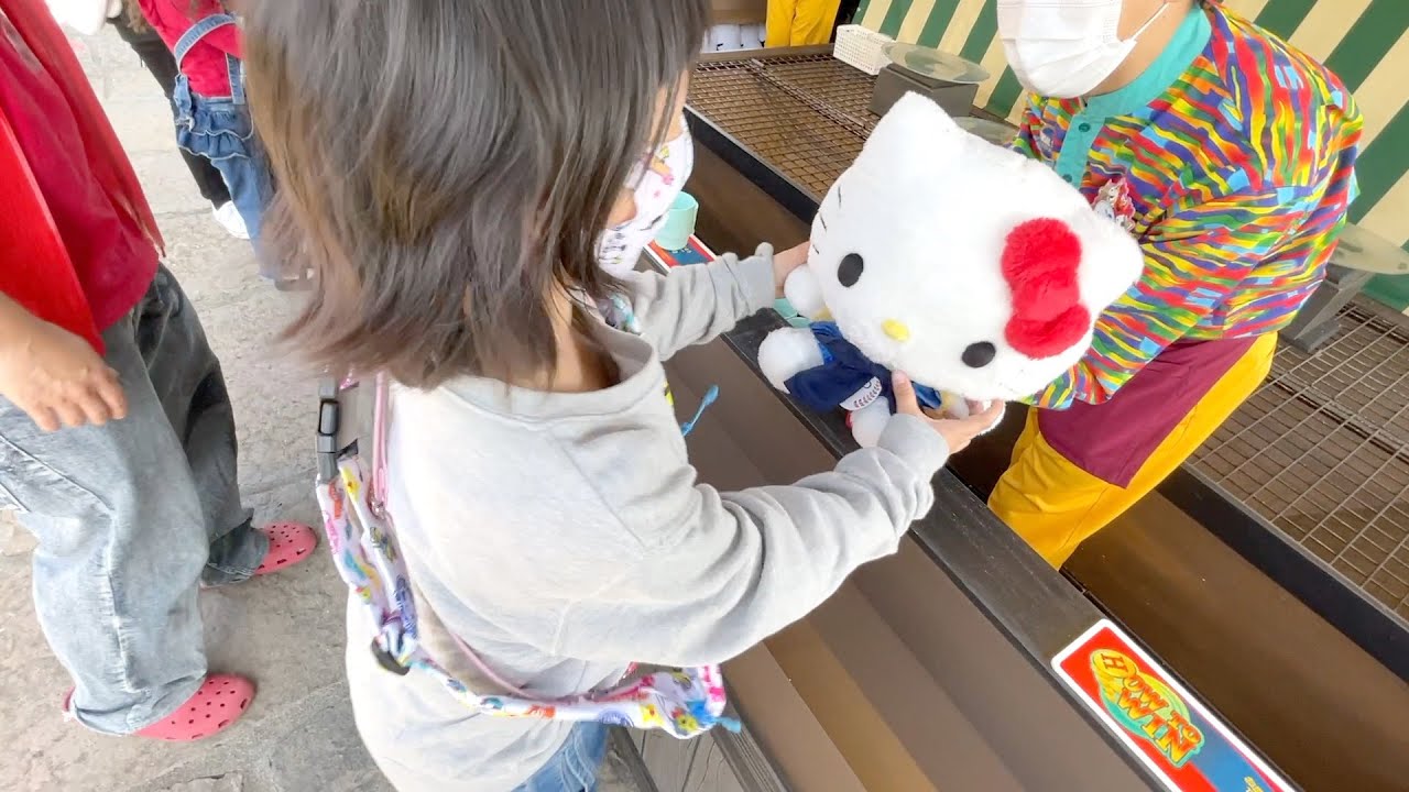 ユニバで久々の『コインピッチ』ミニゲームで大成功！！【ココロマン普段の様子】