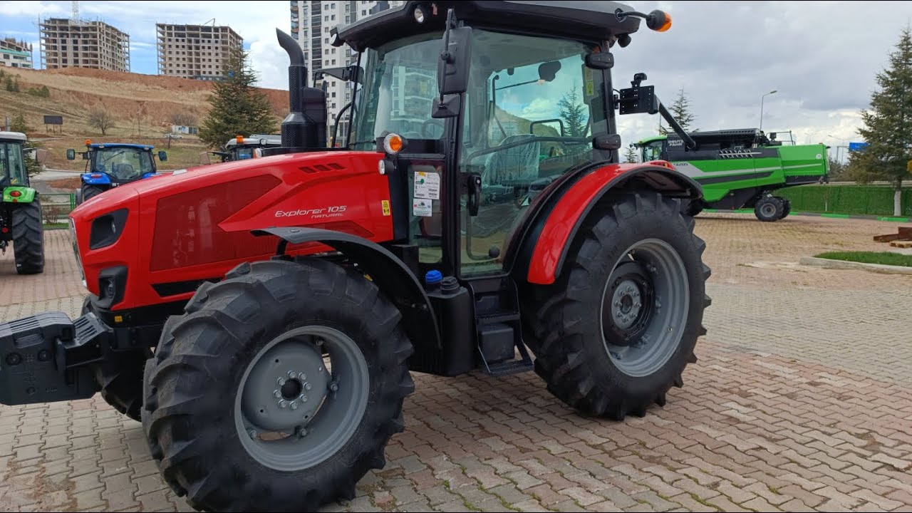 SAME EXPLORER 105 NATURAL TRAKTÖR/420 NM TORK/105 BEYGİR/DETAYLI İNCELEME