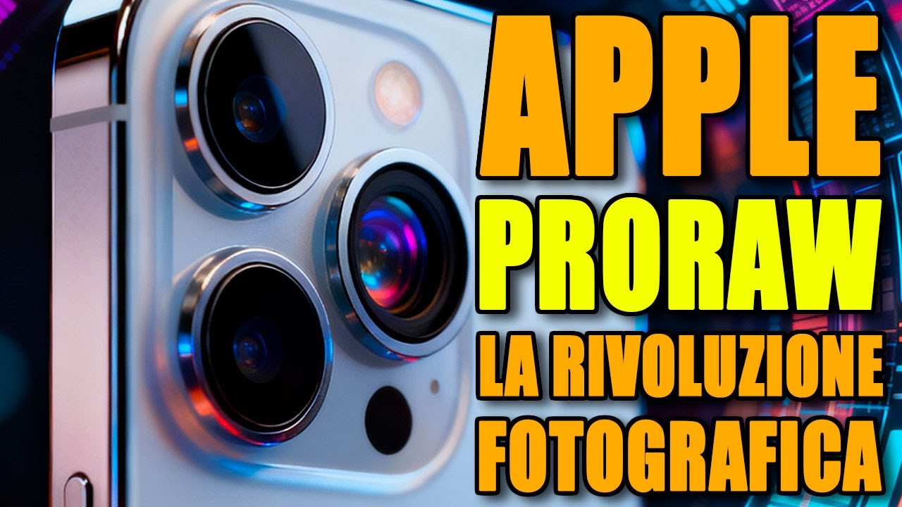 Apple ProRAW: La Rivoluzione della Fotografia Computazionale su iPhone – Guida Completa 2025