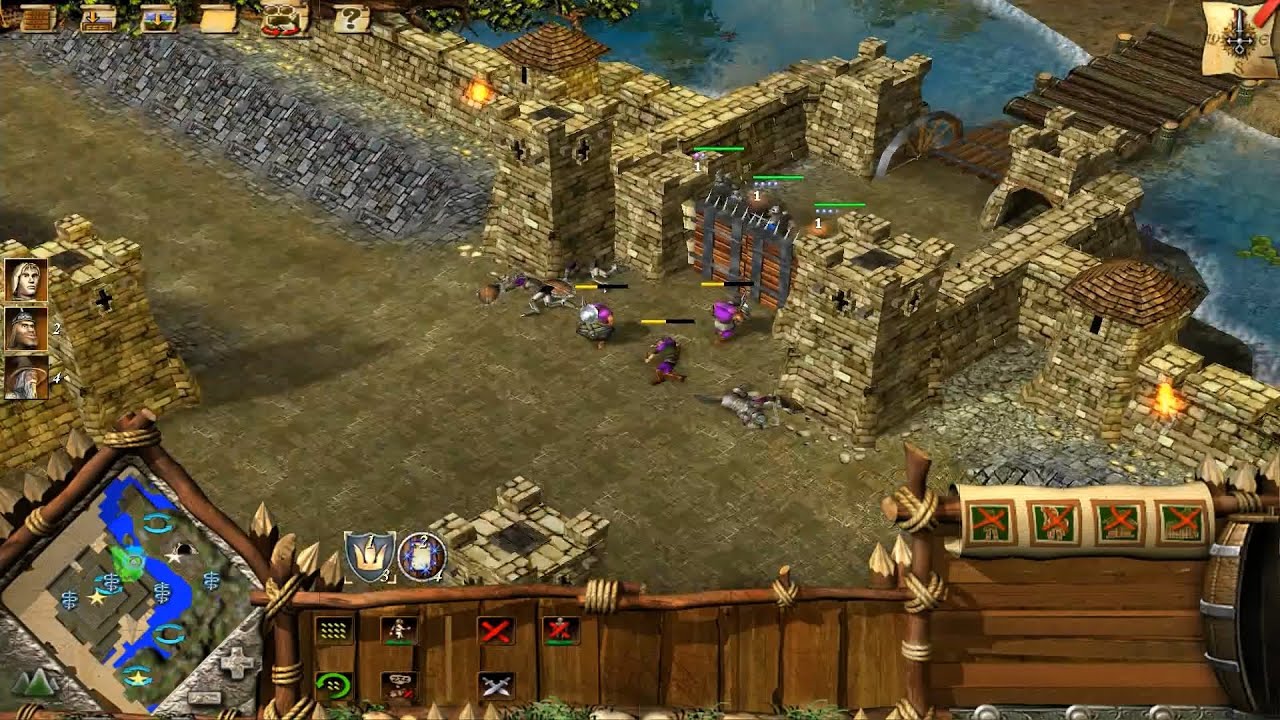 Рыцари за работой - KnightShift - прохождение - Дракон - миссия 4 - Замок Хранителя