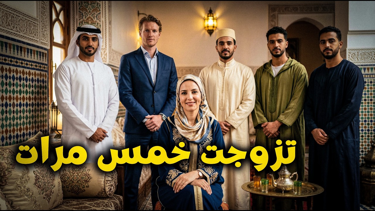 قصة زواجي مع 5 الرجال 😱😏