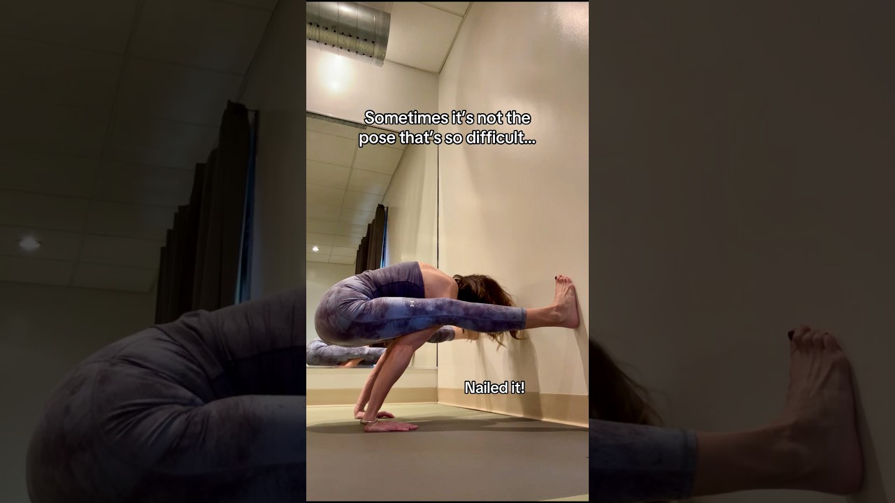 Sometimes it&rsquo;s not the pose that&rsquo;s so difficult&hellip;