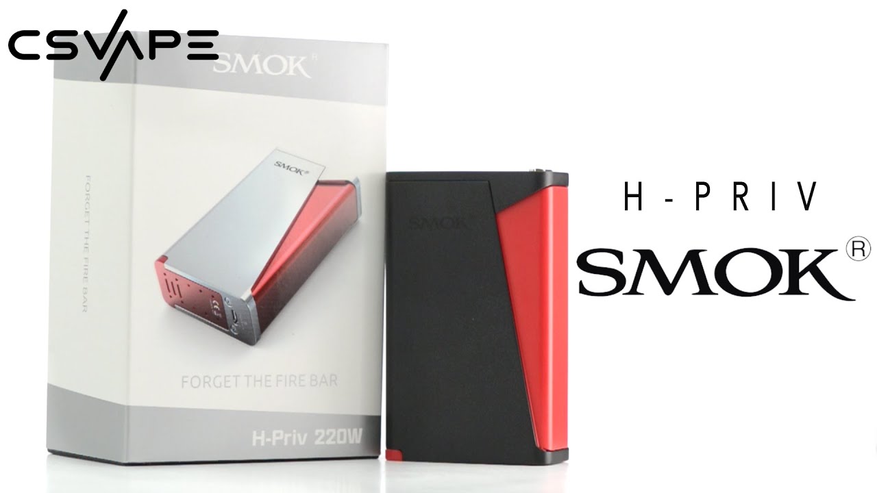 SMOK H-PRIV 220w Box Mod Product Overview