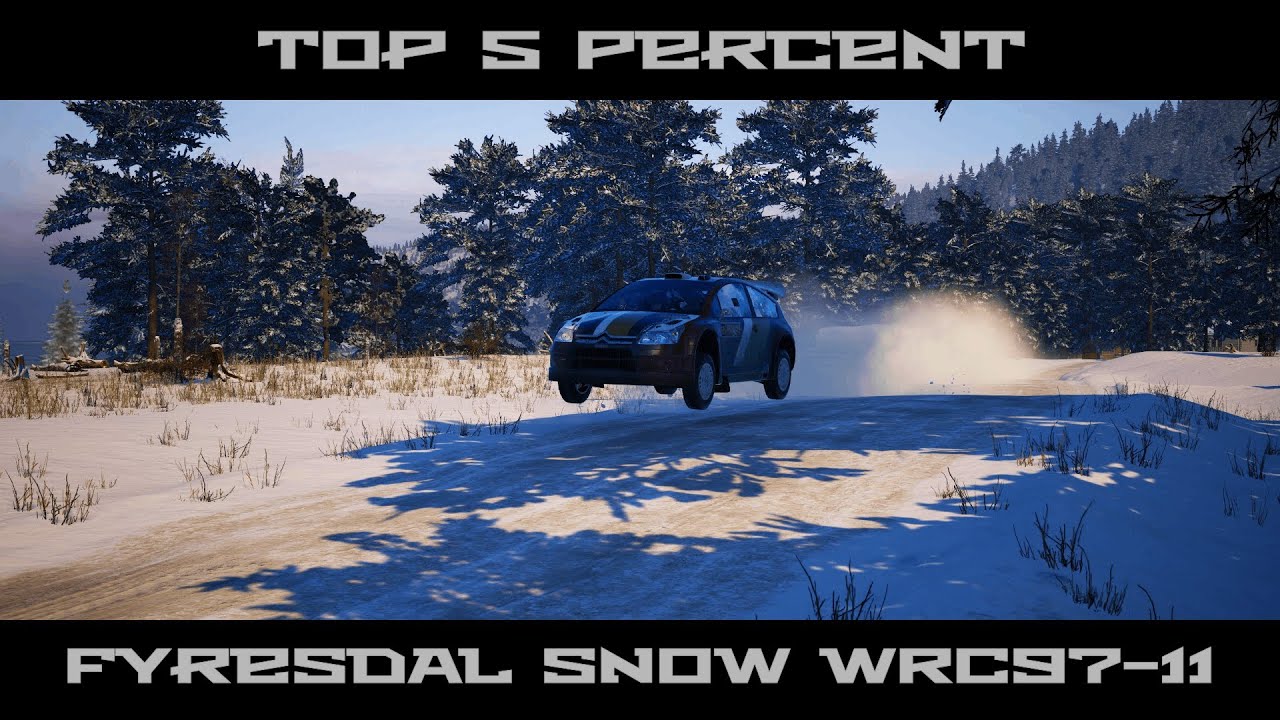 EA Sports WRC 24 | Top 5 Percent | Time Trial | Scandia Stage 8 Fyresdal Snow | WRC97-11