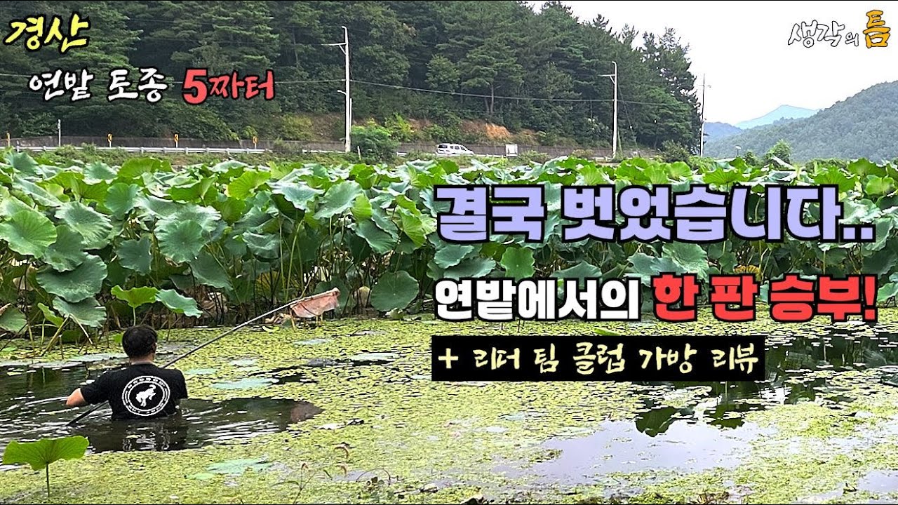 경산 5짜 토종터~ 홀딱 벗겨버렸습니다!!