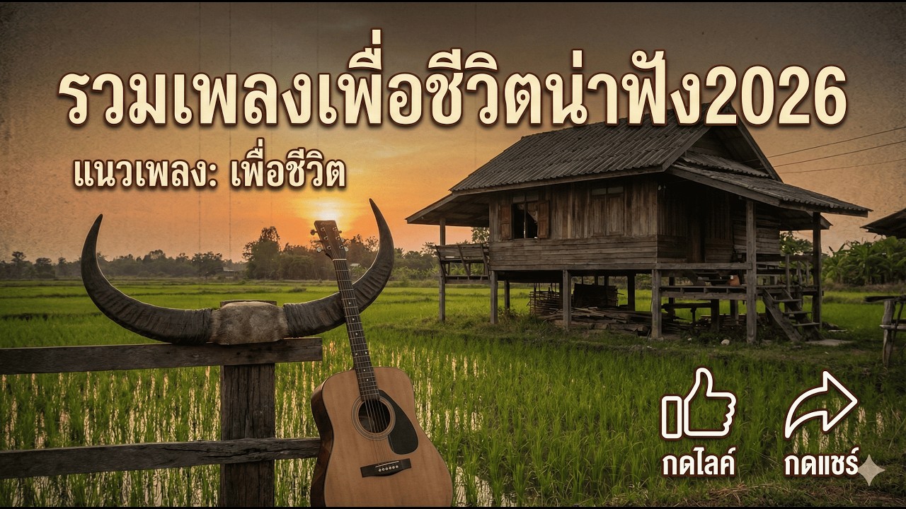 รวมเพลงฟังเพลินๆ เวลาขับรถ ทำงานฟังกันยาวๆ