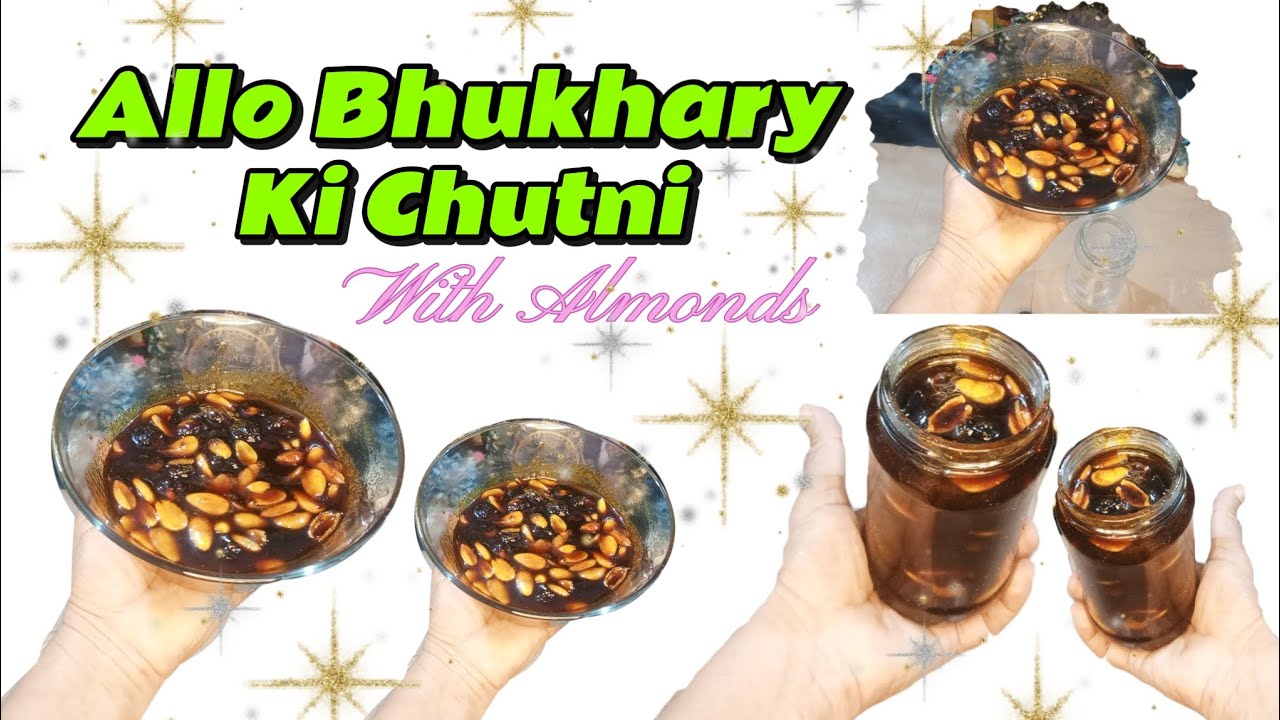 Allo Bhukhary Ki Chutni with almonds by @DesiDelights-1 in Desi style #desifoodblog 