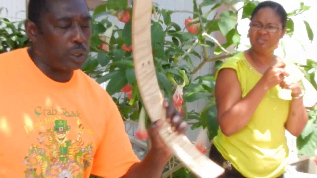 The making of goat skin drum Part 1
