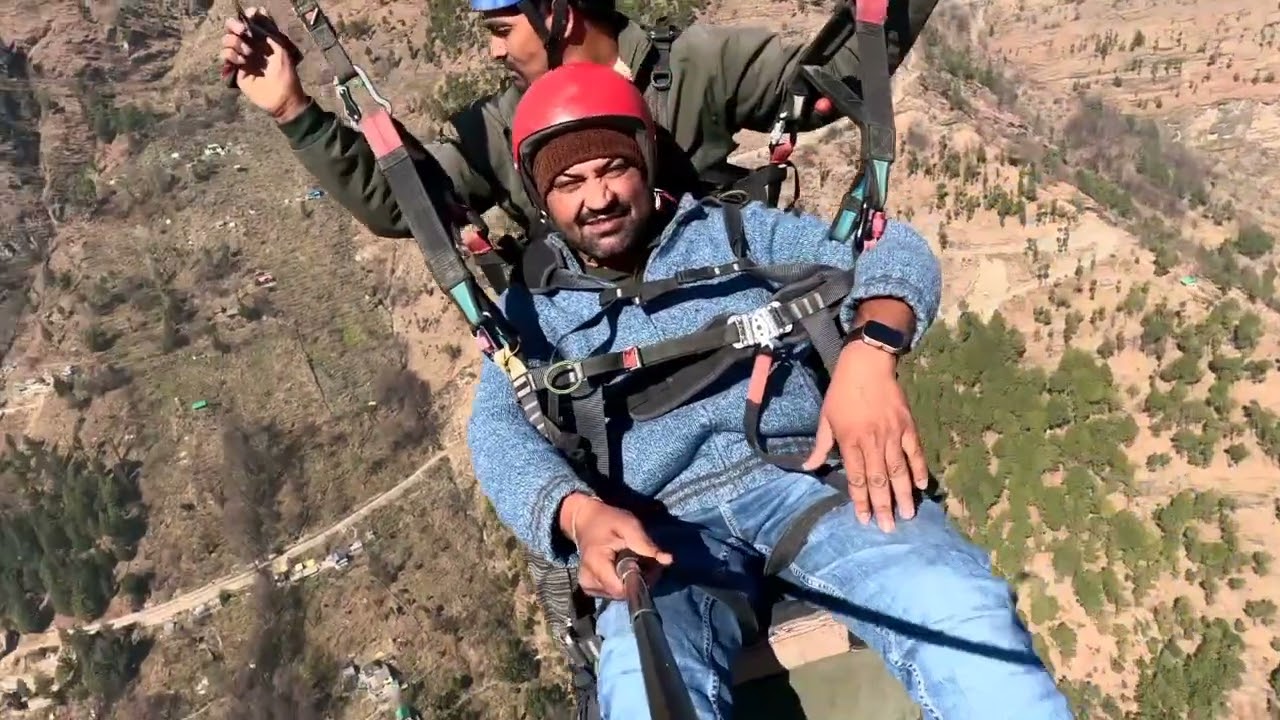 High dobhi paragliding Himachal Pradesh paragliding